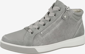 ARA High-Top Sneakers 'Rom' in Grey: front