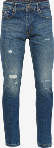 KOROSHI Regular Jeans in Blauw: voorkant