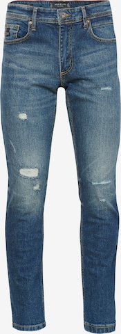 KOROSHI Regular Jeans in Blue: front