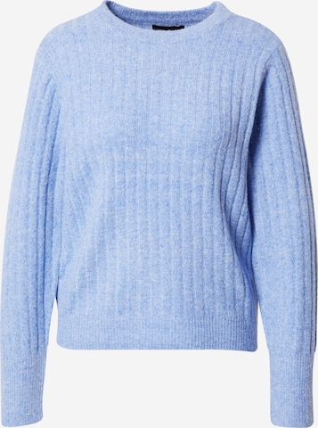 PIECES Sweter 'NOVA' w kolorze niebieski: przód