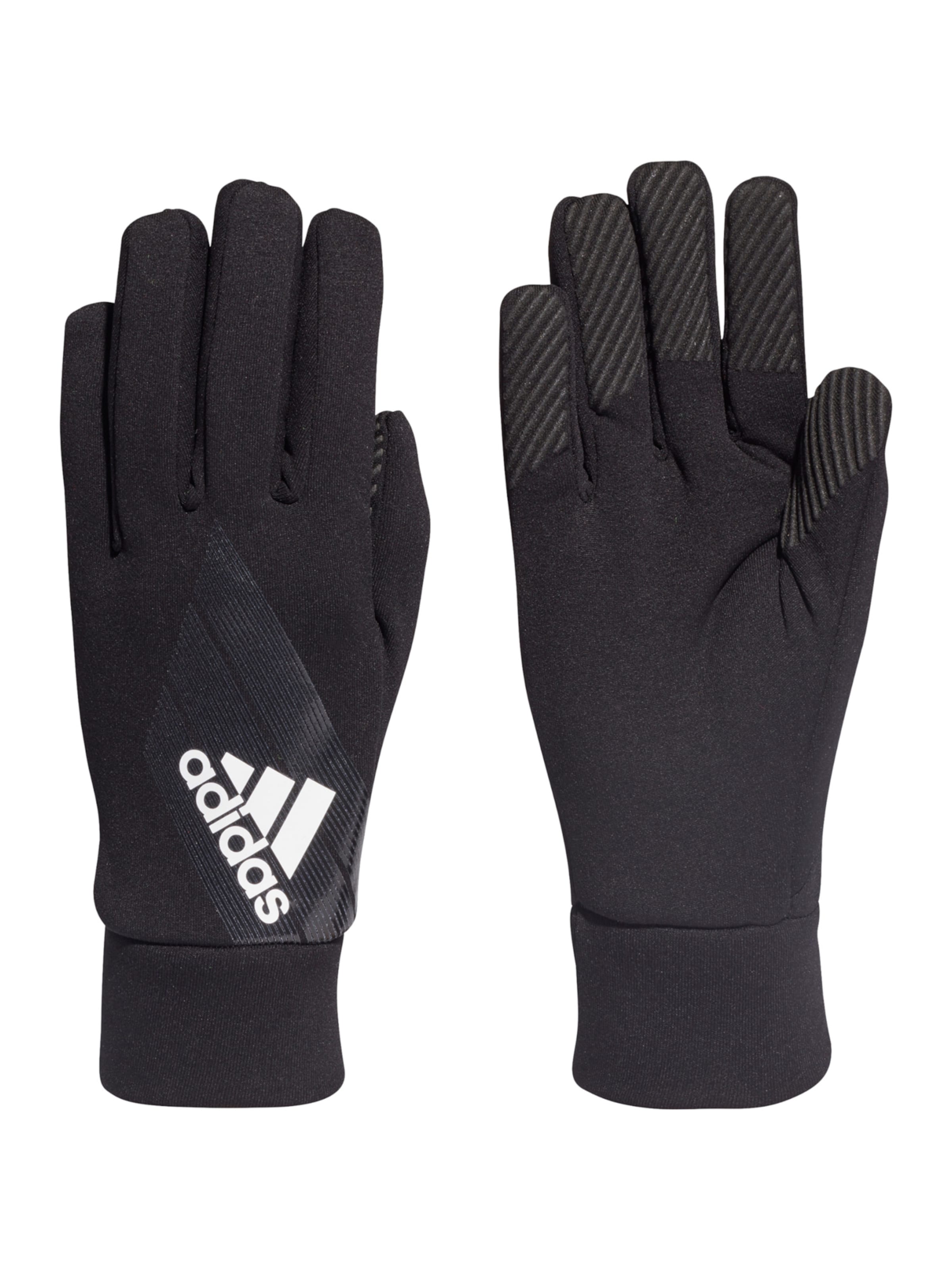 Guanti sportivi di ADIDAS SPORTSWEAR in nero: frontale