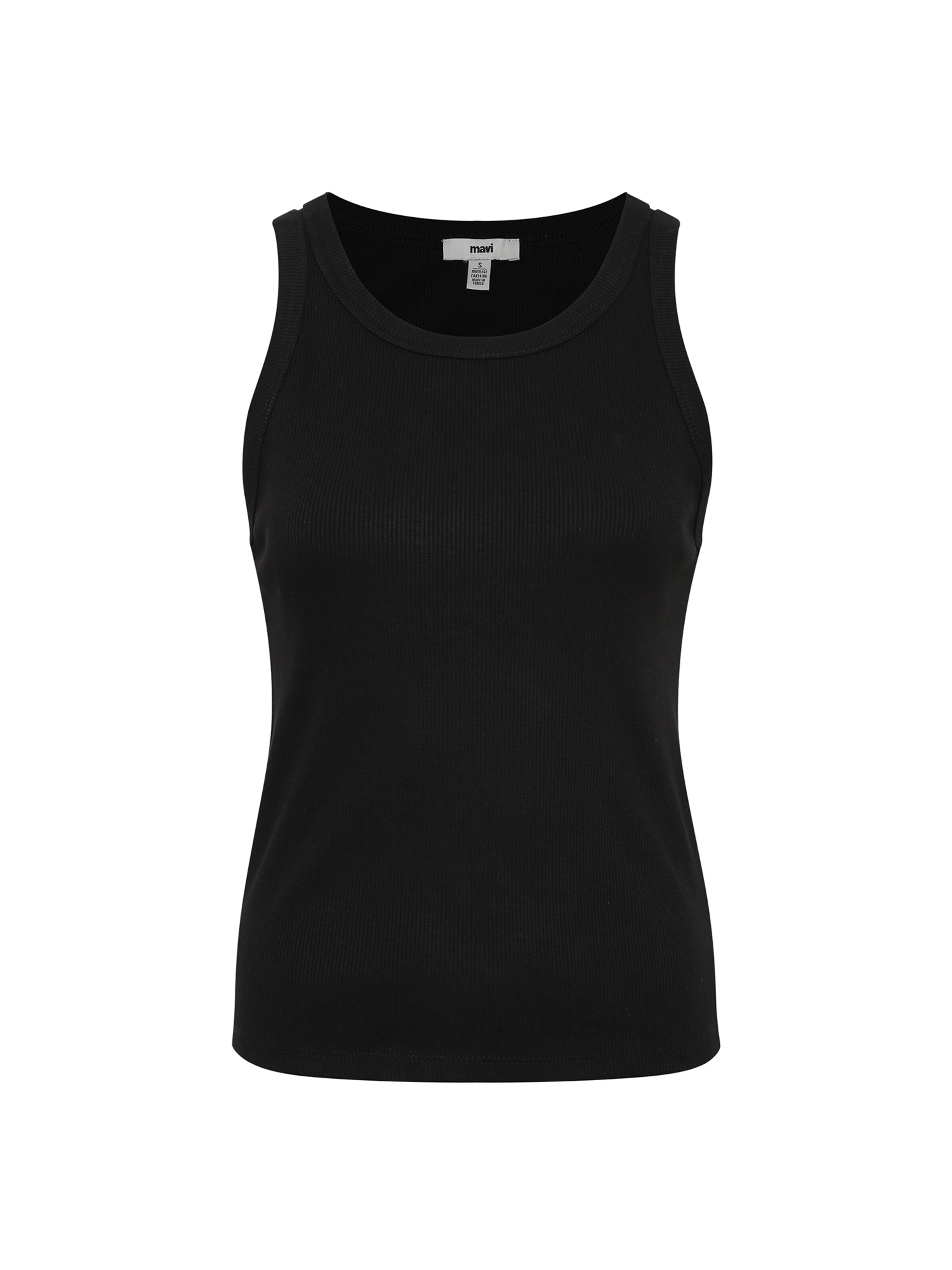 Mavi Top in Black: front