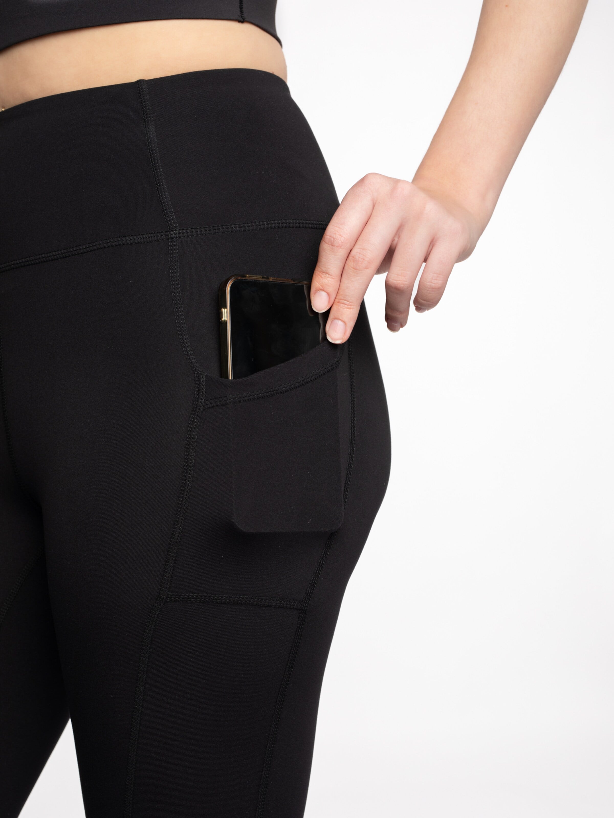 mymotus Skinny Sportovní kalhoty 'mymotus® ladies sport tight, RW51' – černá