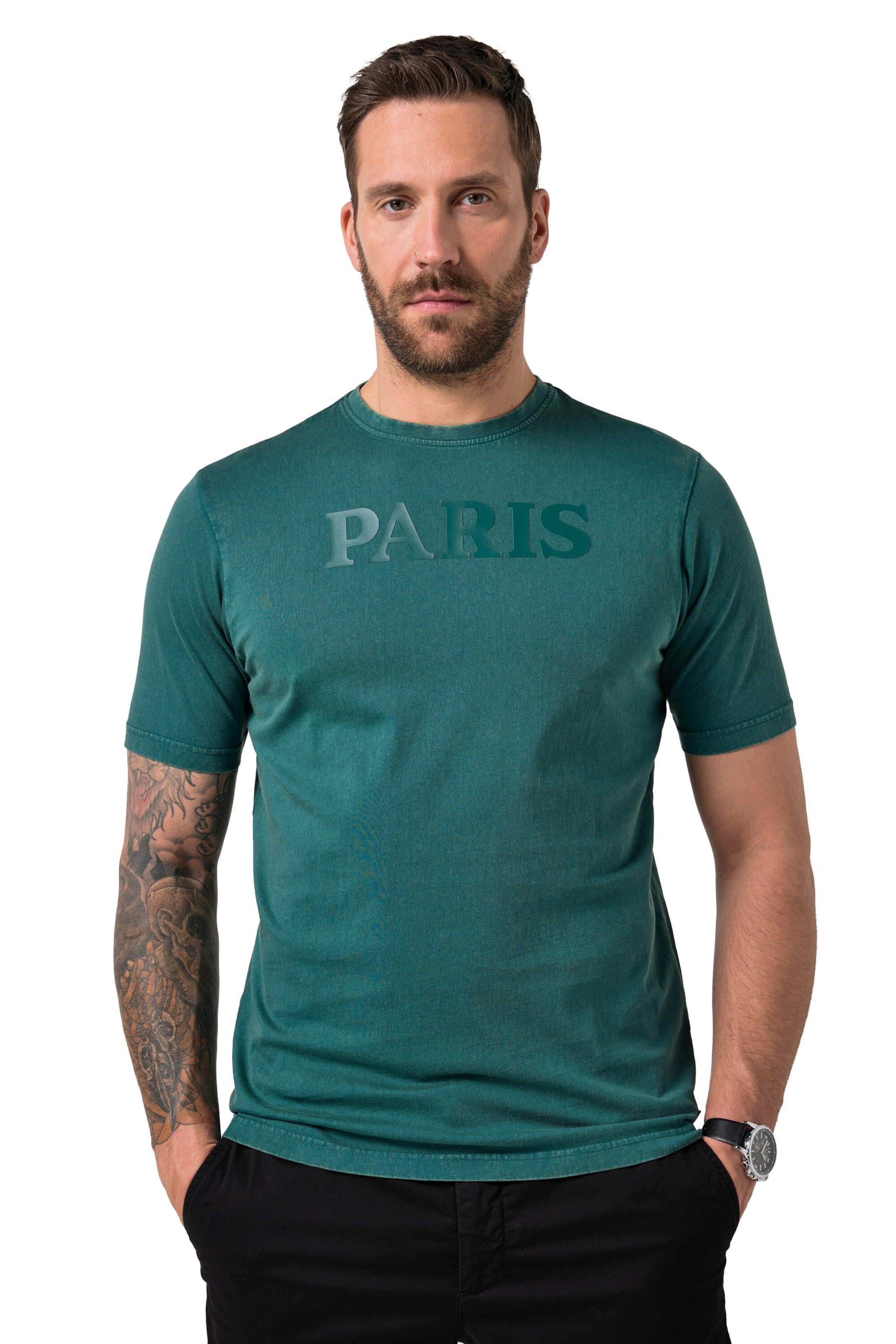 JP1880 Shirt in Green: front