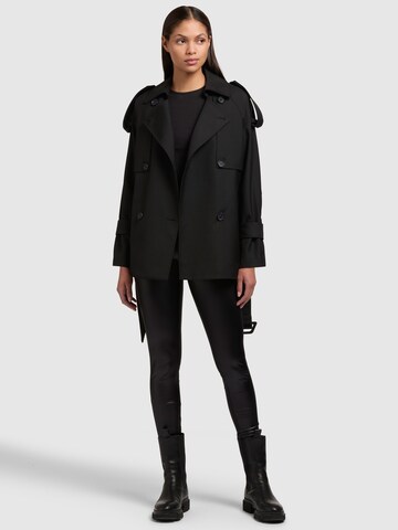 Manteau mi-saison khujo en noir