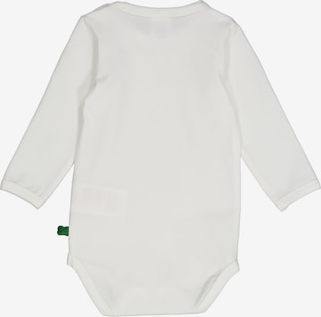 Barboteuse / body 'Langarm' Fred's World by GREEN COTTON en blanc