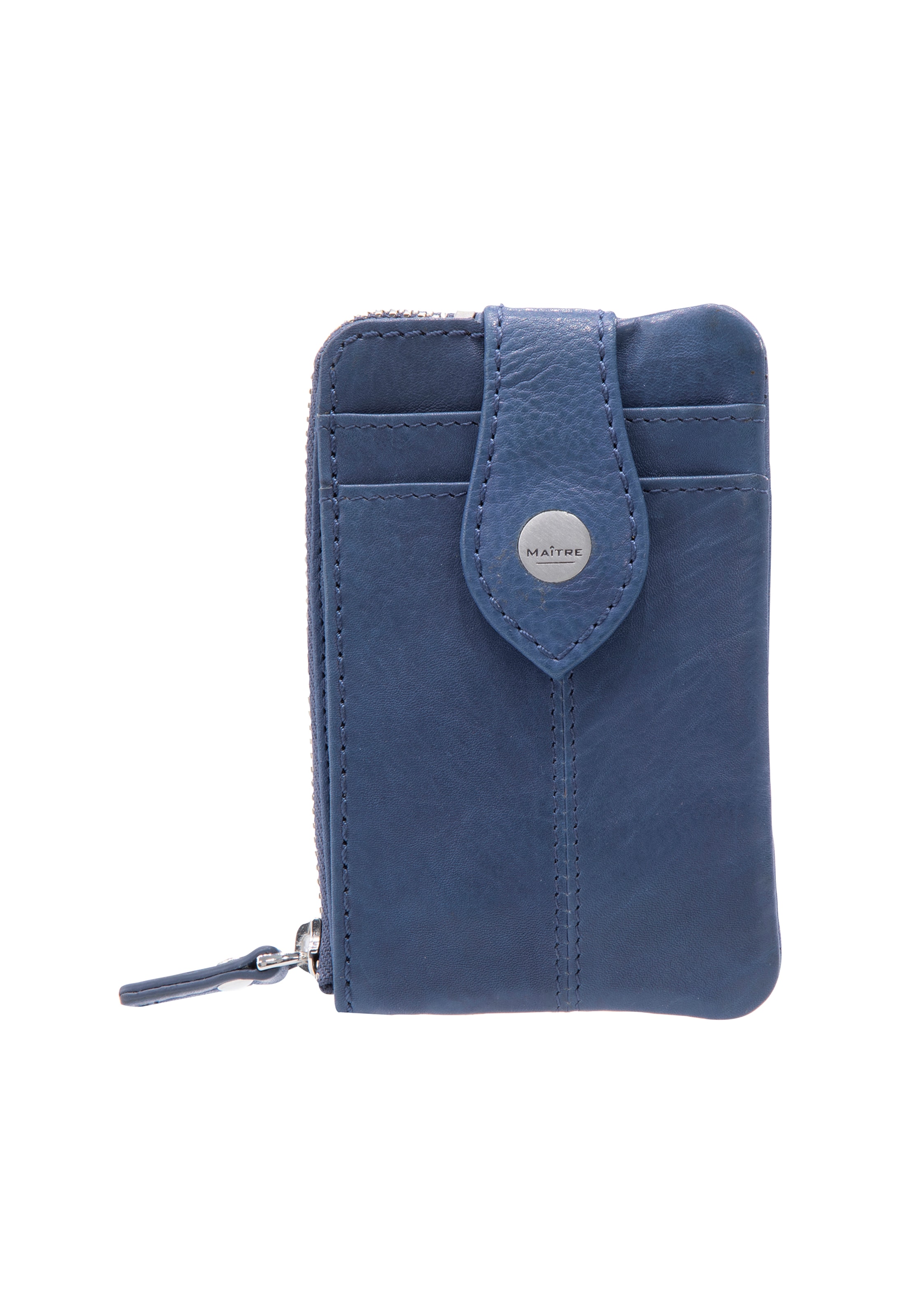 Maître Etui 'Lemberg Swen' in Blauw: voorkant