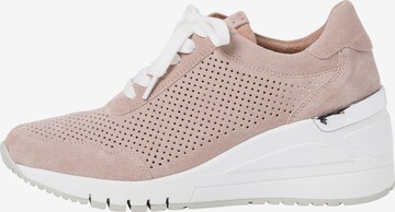 MARCO TOZZI Sneakers laag 'Feel Me' in Beige