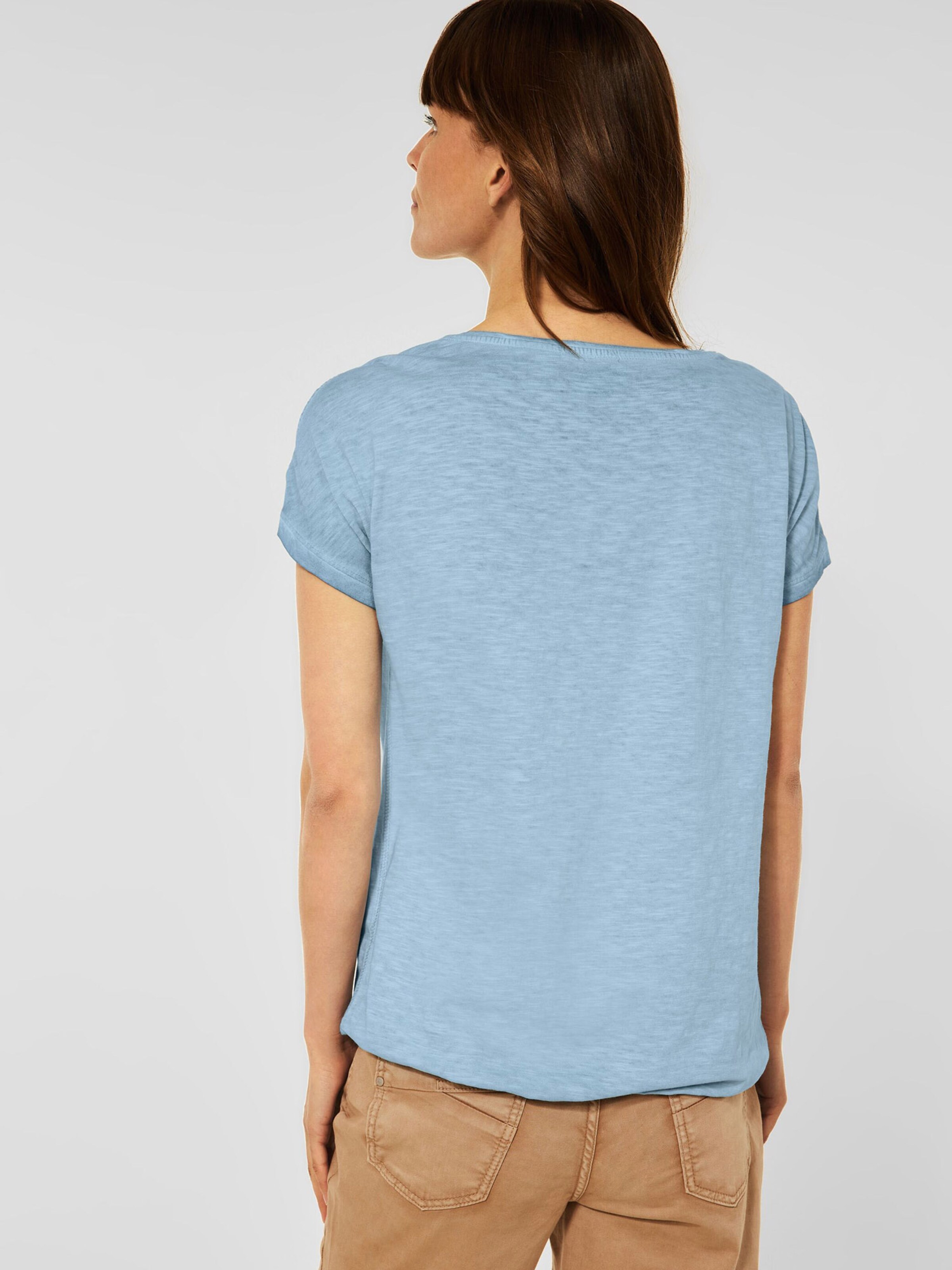Frauen Shirts & Tops CECIL Shirt in Blau - XH10258