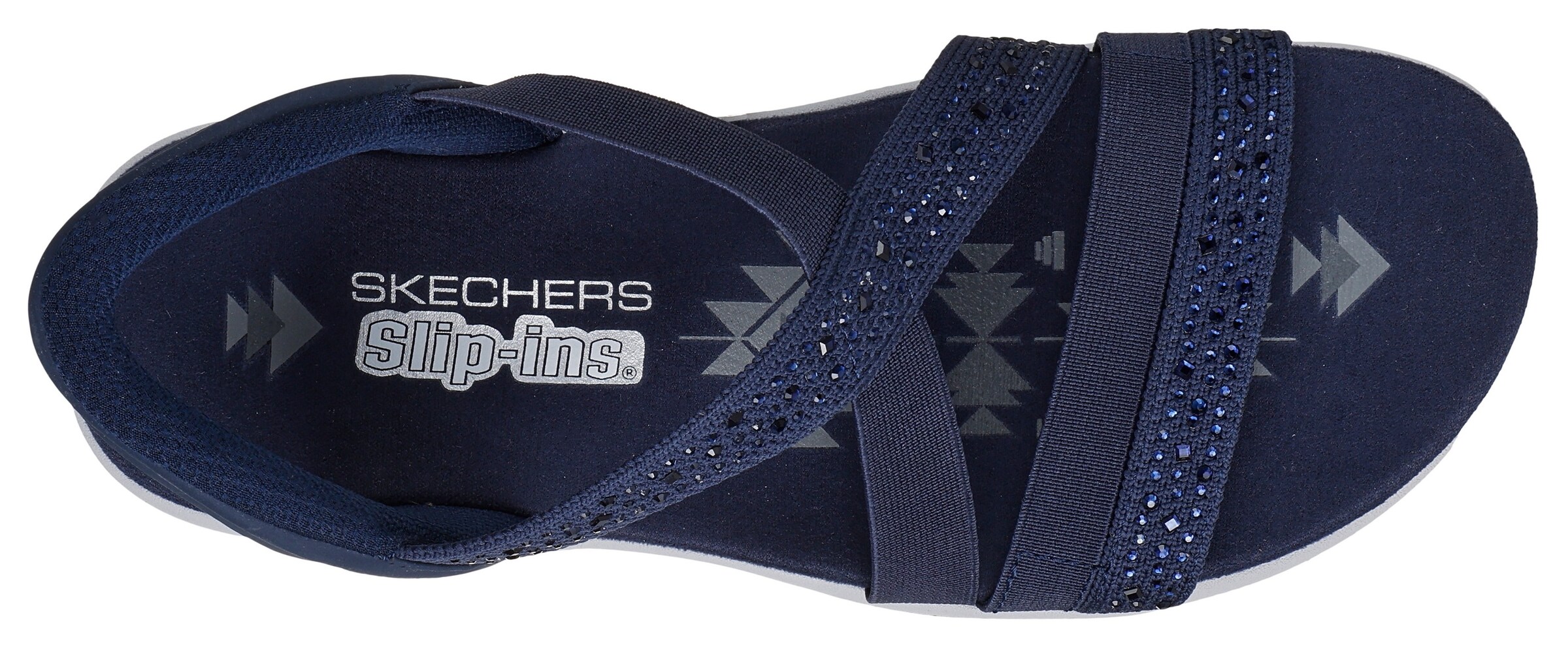 SKECHERS Sandaal in Blauw