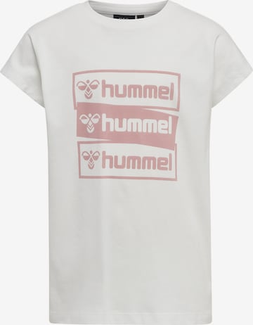 Hummel Shirt 'Caritas' in Wit: voorkant