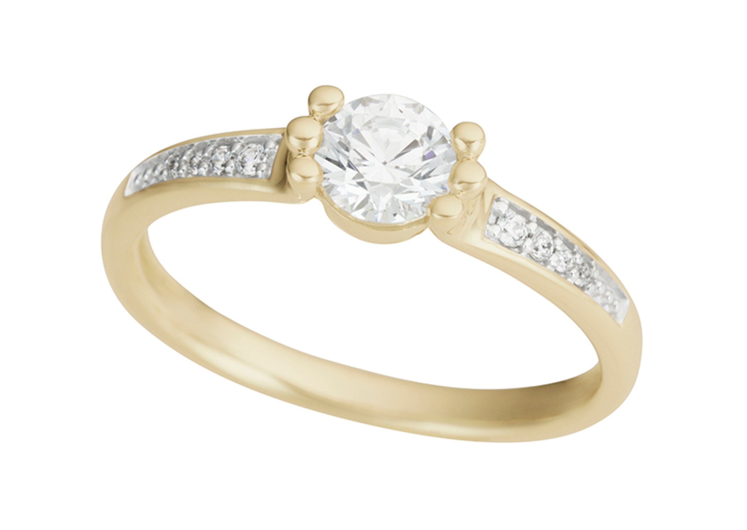 FIRETTI Ring in Gold: Vorderseite