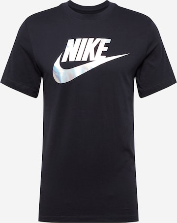 juoda Nike Sportswear Marškinėliai: priekis