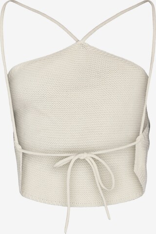 Tops en tricot 'DIAMOND' Noisy may en blanc