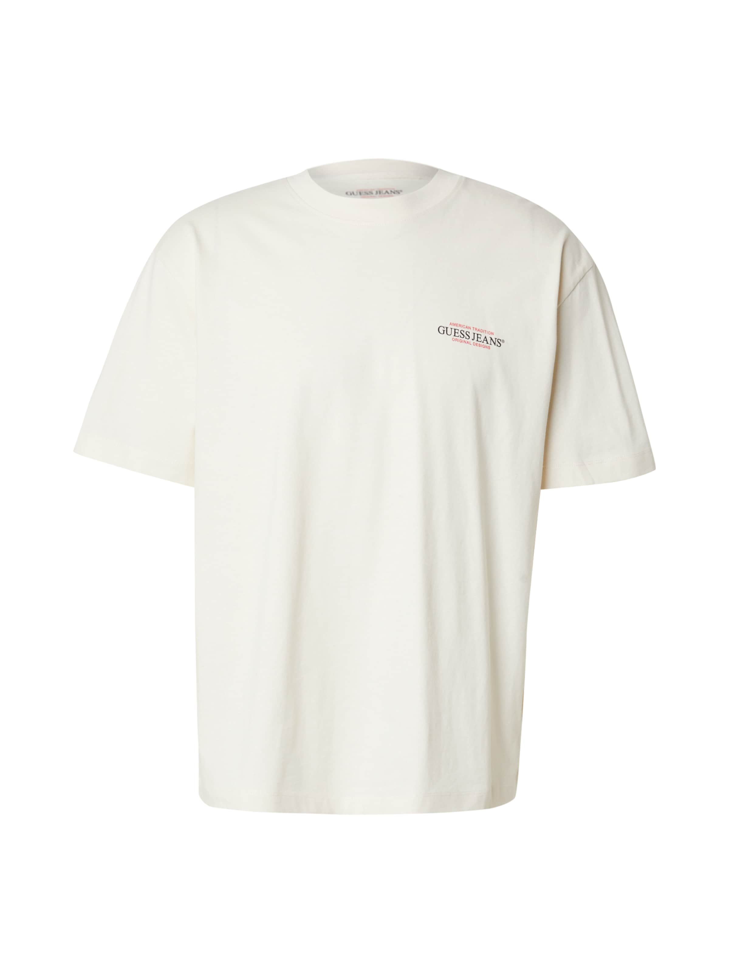 GUESS JEANS - Camiseta &#x27;American Tradition&#x27; en beige: frente