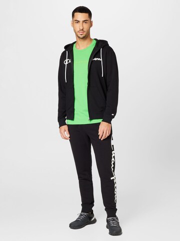 Champion Authentic Athletic Apparel Sweatjacke in Schwarz