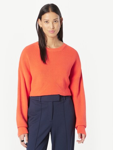 DRYKORN Sweater 'KAILEE' in Orange: front