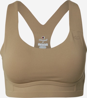 Champion Authentic Athletic Apparel Спортивный бюстгальтер в Бежевый: спереди
