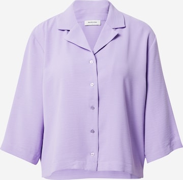 modström Blouse 'Aaliyah' in Purple: front