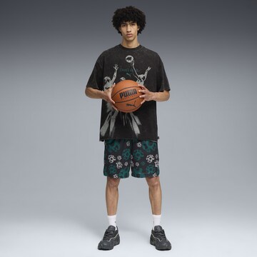 PUMA Shirt 'Hoopocaplypse Basketball' in Zwart