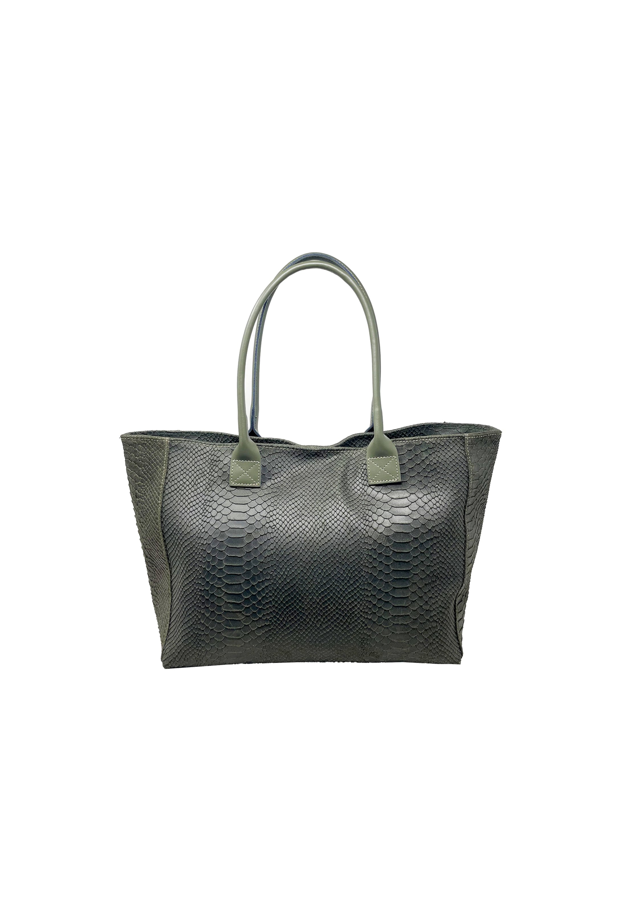 CHICCA BORSE Shopper in Groen: voorkant