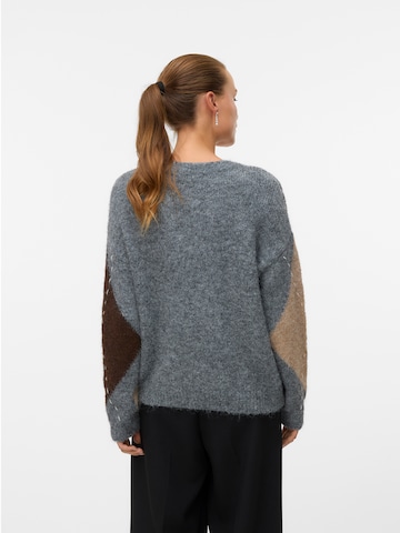 VERO MODA Pulóver 'VMBLISS' - szürke