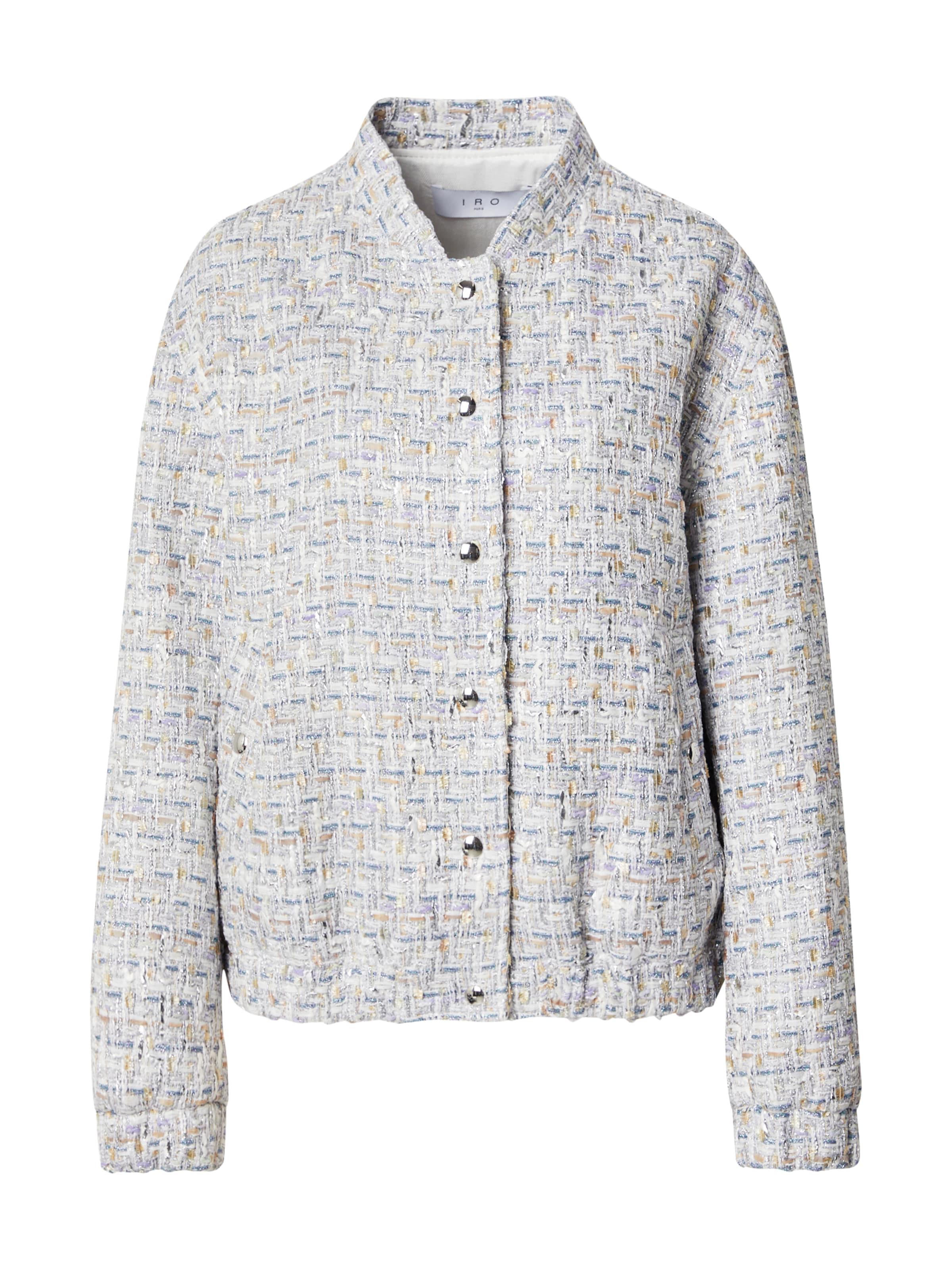 Geacă de primăvară-toamnă de la IRO pe argintiu: față