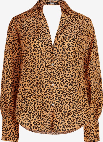 Karl Lagerfeld - Blusa em laranja: frente