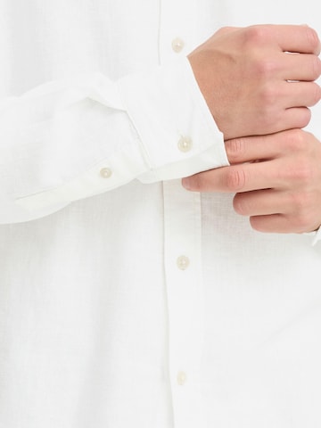 BLEND Regular fit Overhemd 'BHLines' in Wit