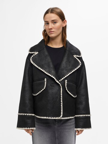 OBJECT Between-season jacket 'Ana' in Black: front