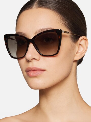 Occhiali da sole 'SEBA/S' di JIMMY CHOO in marrone: frontale