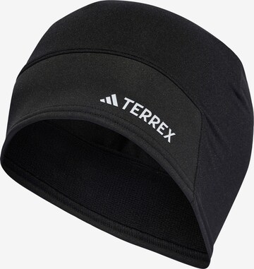 Casquette de sport ADIDAS TERREX en noir : devant