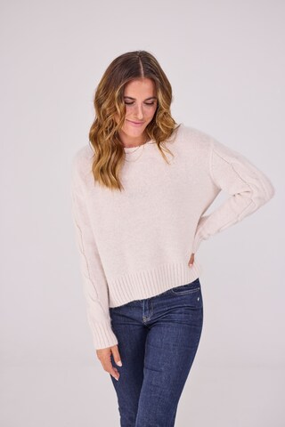 LIEBLINGSSTÜCK Sweater 'Amaira' in Beige: front