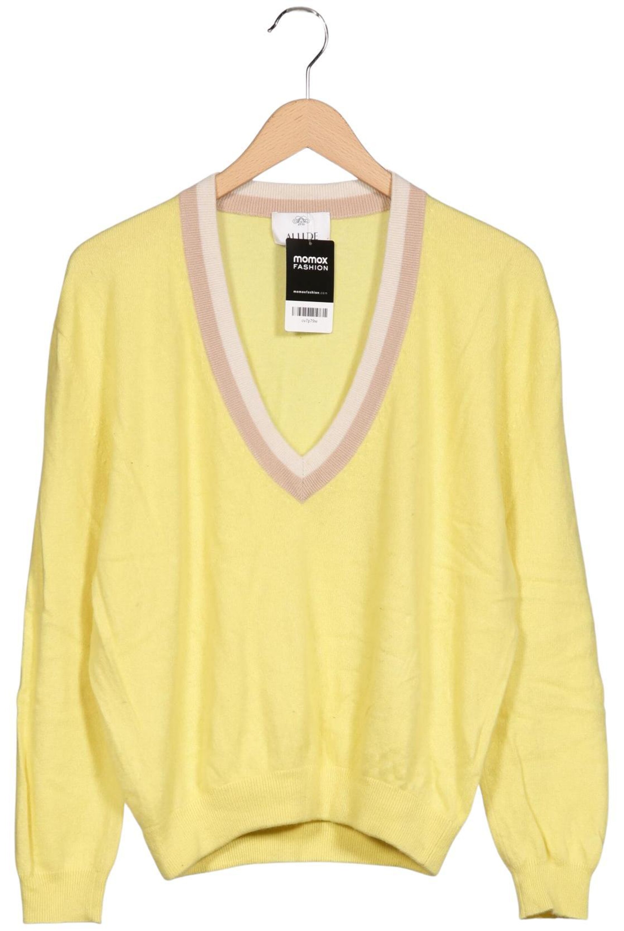 Allude Sweater & Cardigan in L in Yellow: front