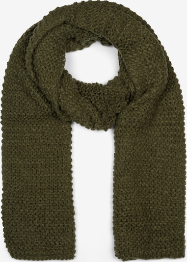 styleBREAKER Schal 'Langer Strick Schal mit Wellen Strickmuster' in One Size in oliv, Produktansicht