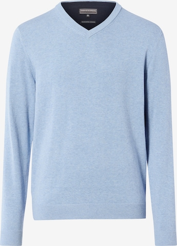 Finshley & Harding Pullover in Blau: Vorderseite