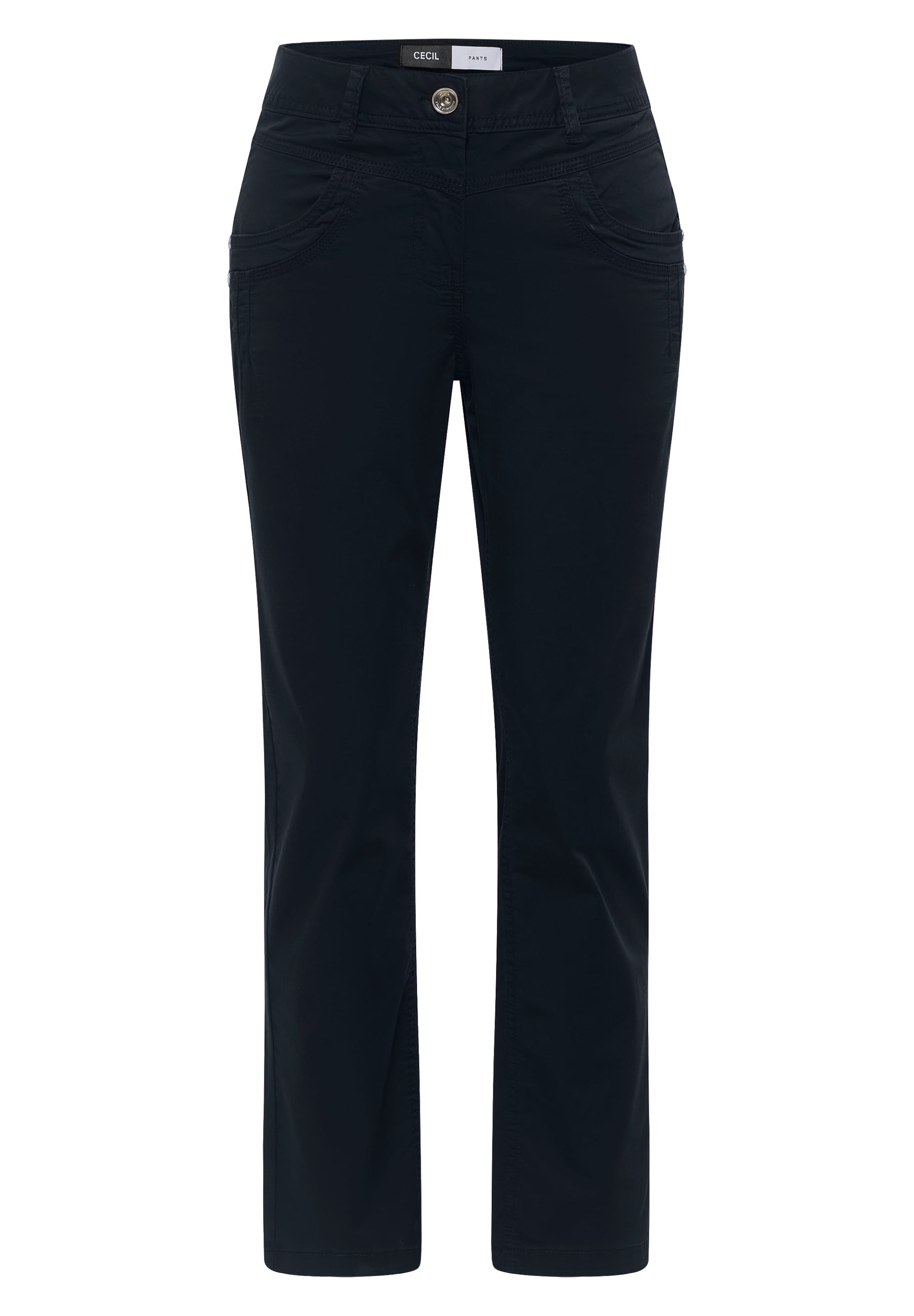 CECIL Slim fit Pants in Blue: front