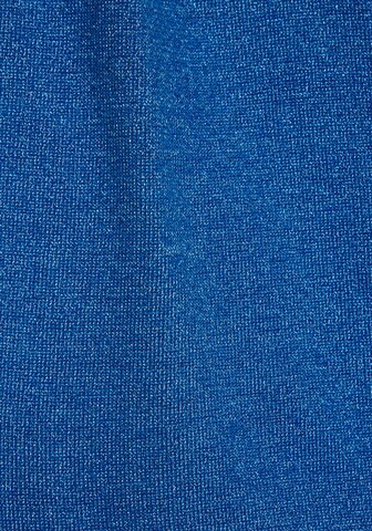 LASCANA Knitted top in Blue