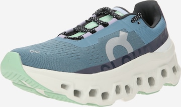 On Running shoe 'Cloudmonster' in Blue: front