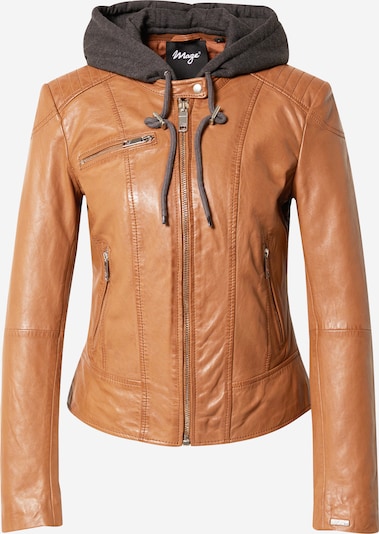 Maze Jacke 'Mico' in camel / dunkelgrau, Produktansicht