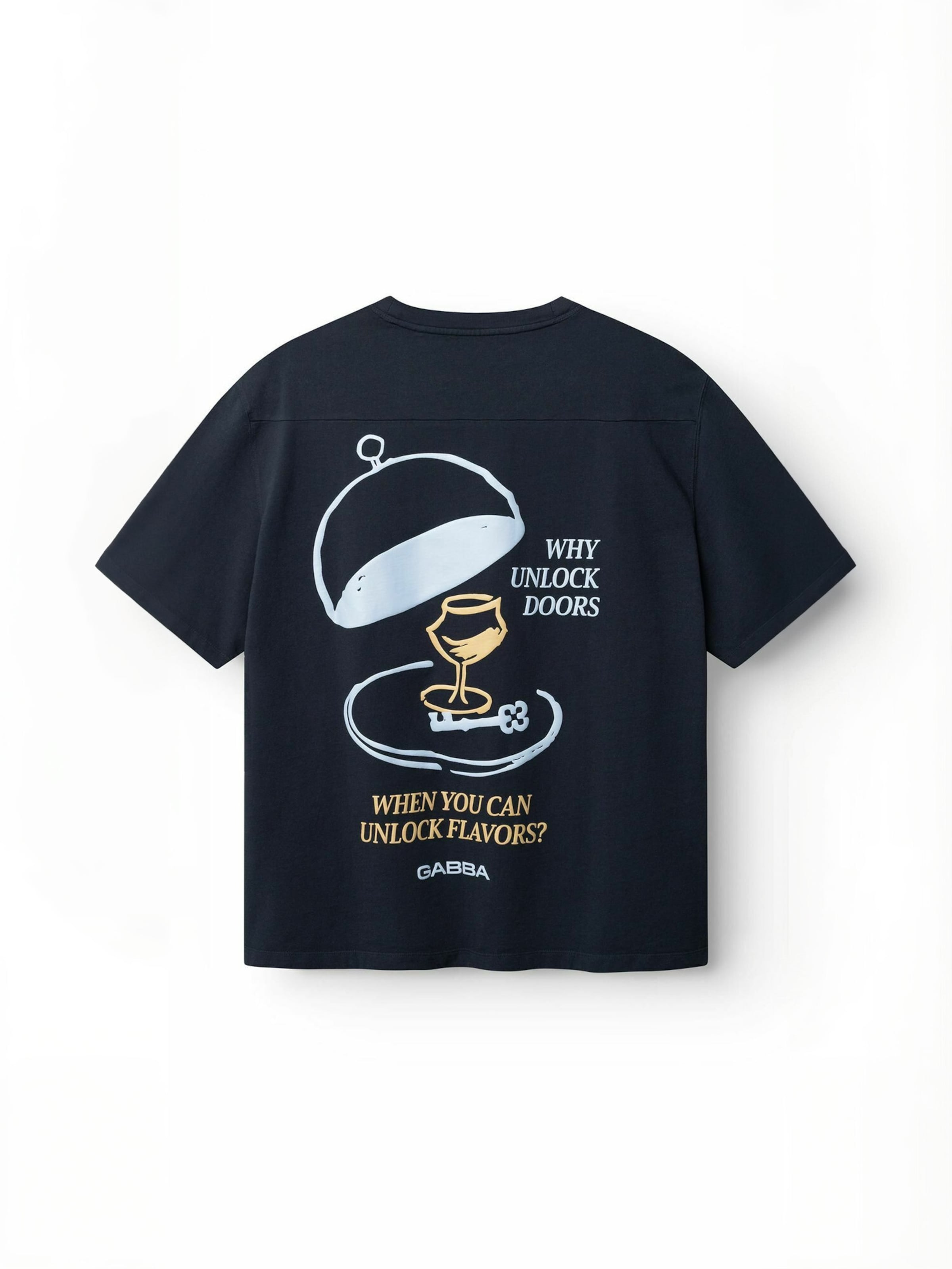 Coupe regular Chemise ' GABlegin ' GABBA en bleu : derrière