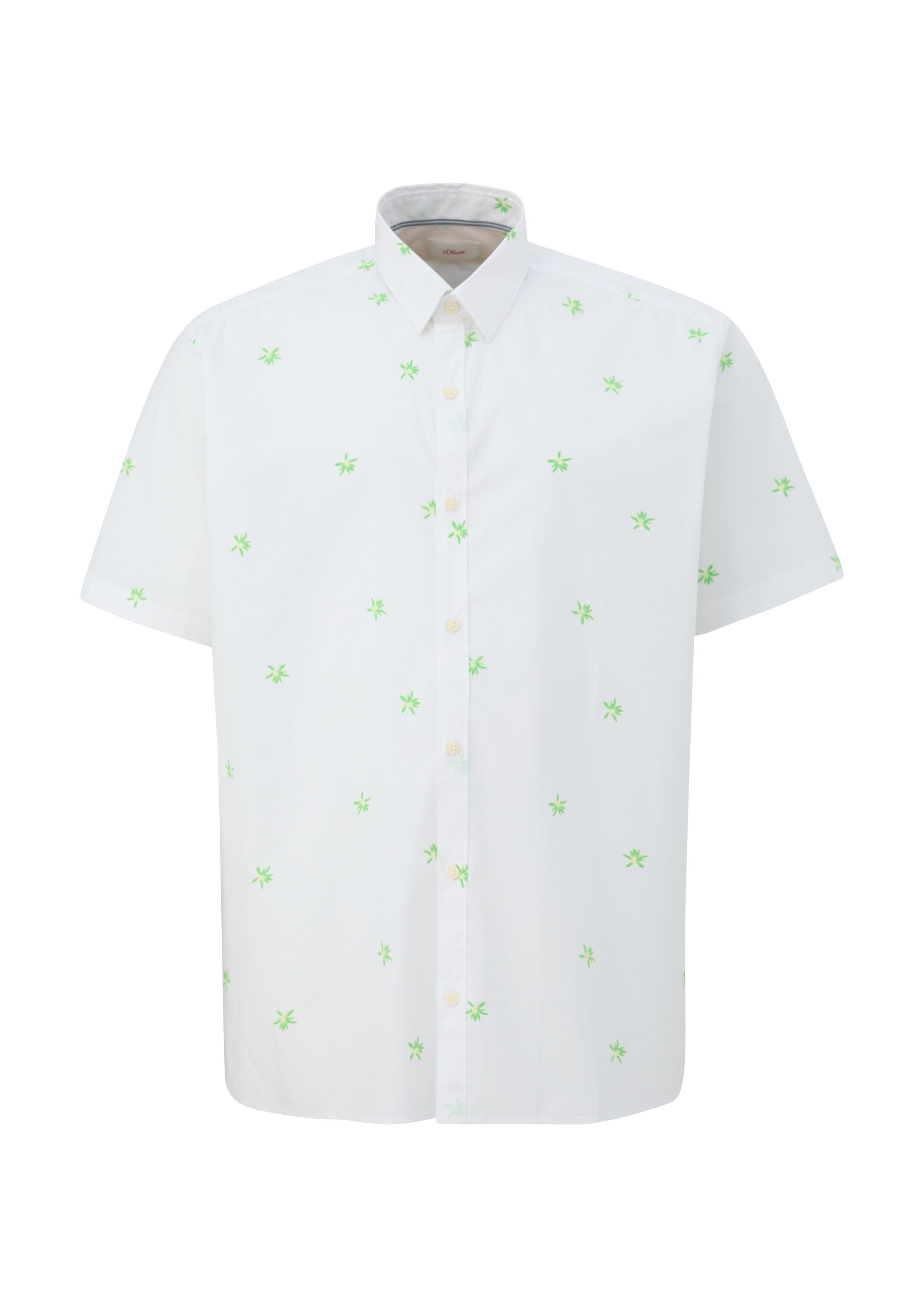 s.Oliver Hemd in Weiß: Vorderseite