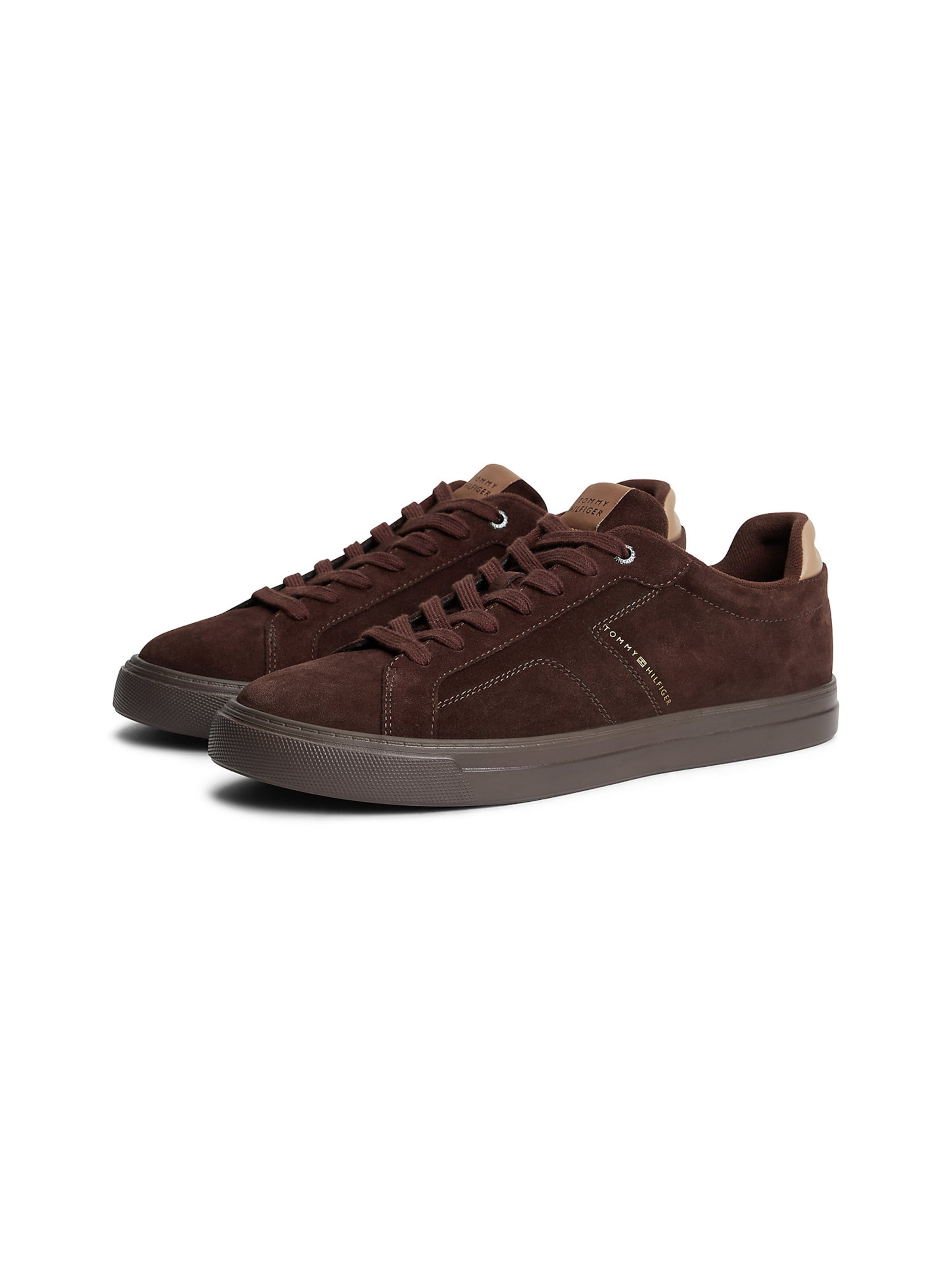 TOMMY HILFIGER Sneakers laag in Bruin