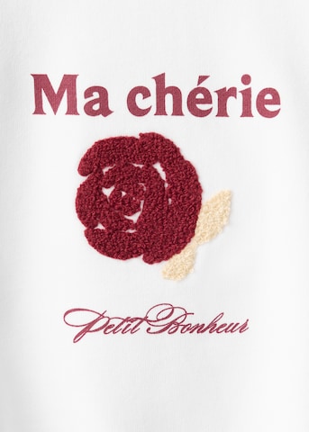 Bluză de molton 'CHERIE' de la MANGO KIDS pe bej