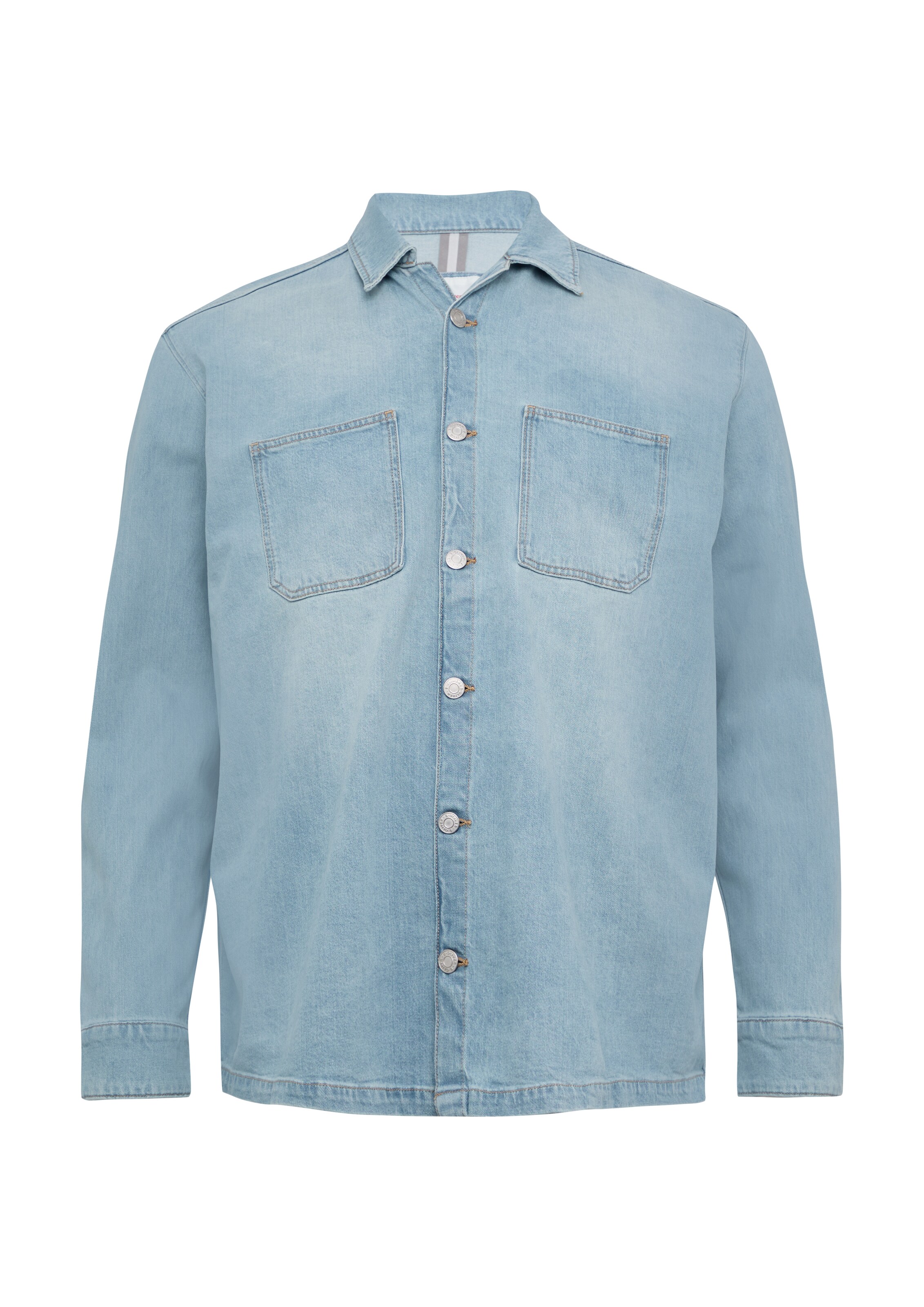 Fit confort Chemise s.Oliver en bleu : devant