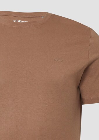 T-Shirt s.Oliver en marron