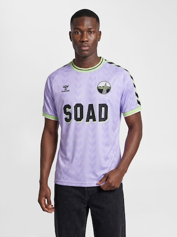 Hummel Functioneel shirt in Lila: voorkant