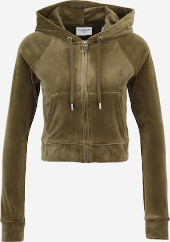 Veste de survêtement 'MADISON' Juicy Couture Petite en vert : devant