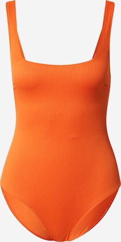 ETAM T-shirt Swimsuit 'TAYLOR' in Orange: front