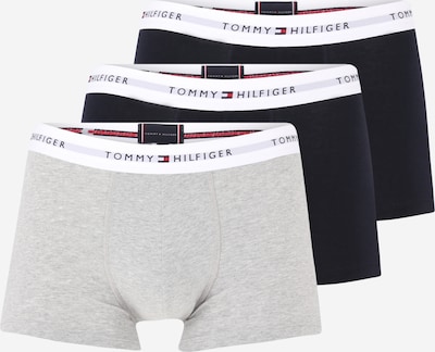 Tommy Hilfiger Underwear Bokserice 'Essential' u noćno plava / siva melange / crvena / bijela, Pregled proizvoda